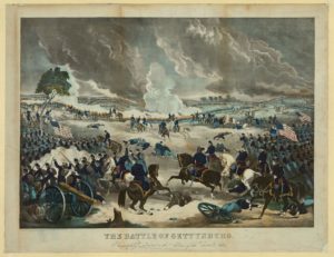 Battle of Gettysburg print